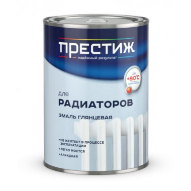 Эмаль для радиаторов 0.9 кг белая Престиж